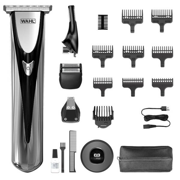 Zastřihovač multifunkční Wahl 3028050 All-In-1 Grooming Kit stříbrný

