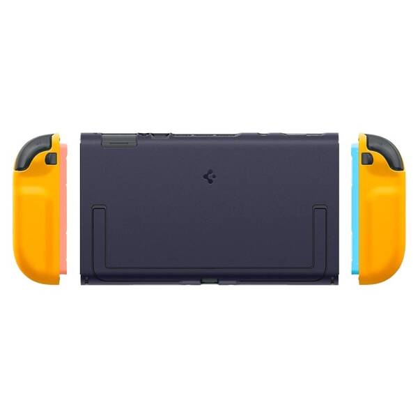 Pouzdro Spigen Nano Pop Blueberry Navy  - Nintendo Switch 2 modré/oranžové

