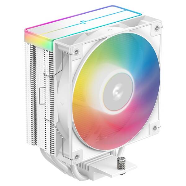 Chladič CPU DeepCool AG400 ARGB V2 White bílý

