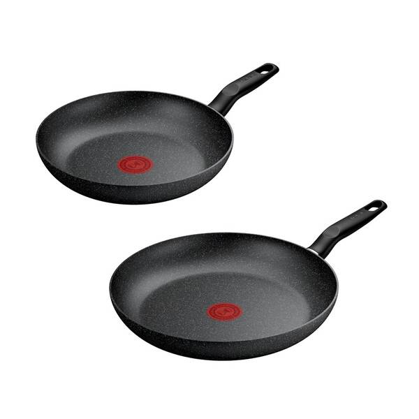 Sada pánví Tefal Dark Essential G0069053, 2 ks černá

