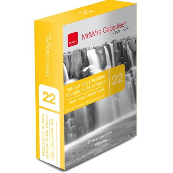 Vůně Mr&Mrs FRAGRANCE Aroma kapsle 2 ks - Vanilla delle Reunion 

