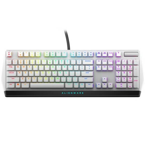 Klávesnice Dell Alienware AW510K, US bílá

