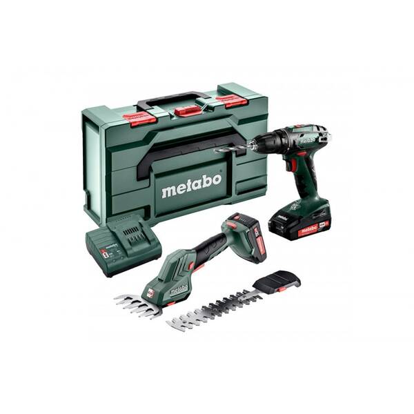 Sada aku nářadí Metabo 68518600 BS+SGS LTX Q 2x2,0Ah (s baterií) 

