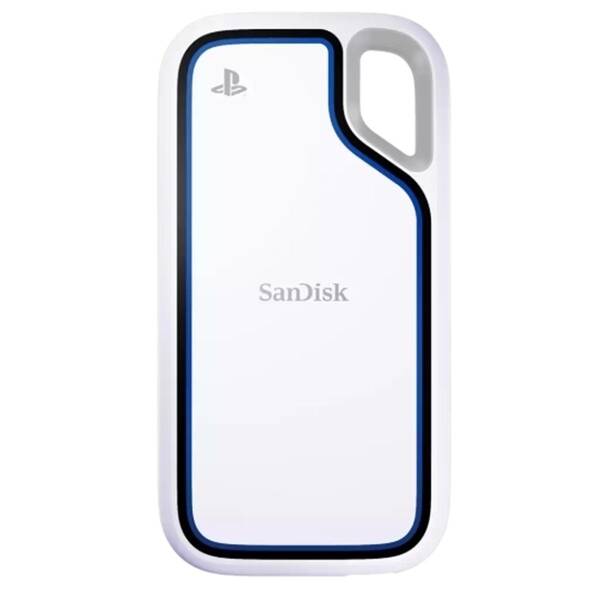 SSD externí SANDISK Extreme Portable 2TB, PlayStation 5, PC bílý

