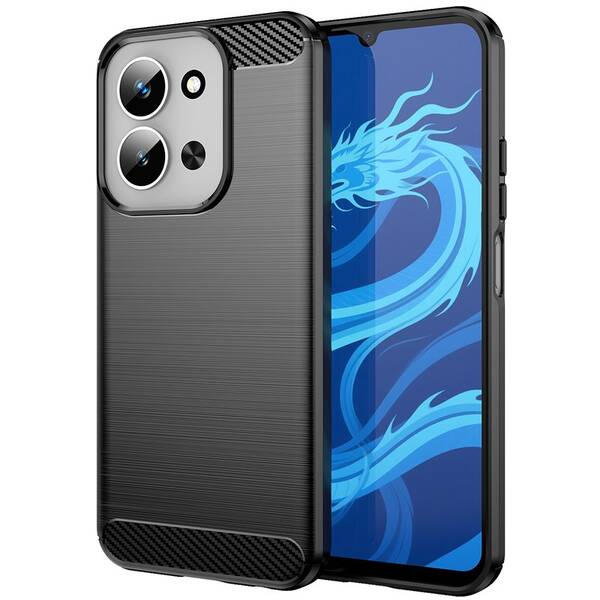 Kryt na mobil WG Carbon na Xiaomi Redmi 15C 5G černý

