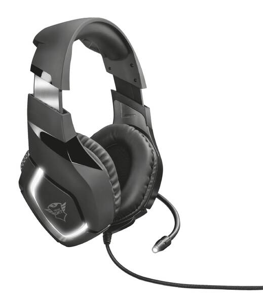 Headset Trust GXT 380 Doxx Illuminated Gaming černý

