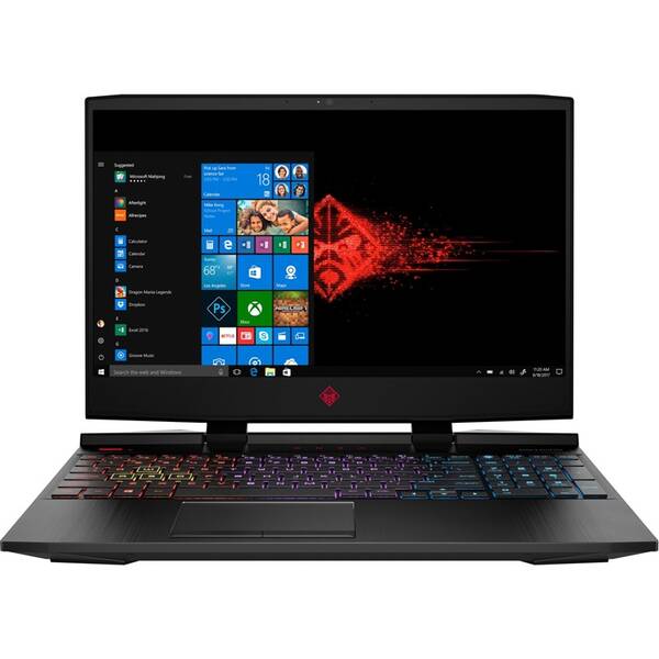 Notebook HP Omen 15-dc1601nc černý

