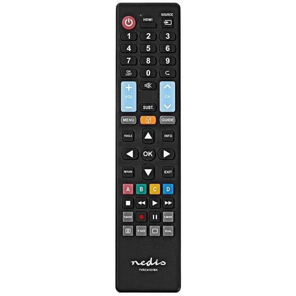 Dálkový ovladač Nedis 5v1 pro TV Samsung, LG, Sony, Philips, Panasonic 

