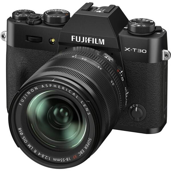 Digitální fotoaparát Fujifilm X-T30 II + XF 18-55 mm f/2.8-4 R LM OIS černý

