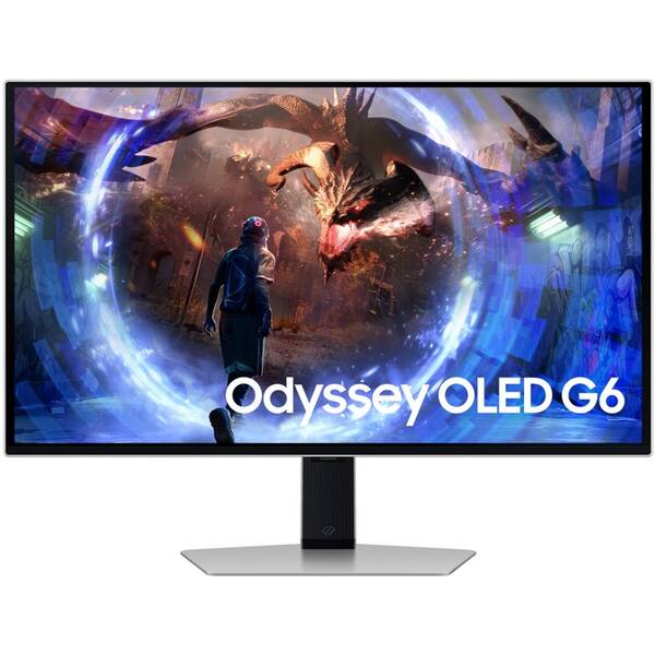 Herní monitor Samsung Odyssey G6 stříbrný

