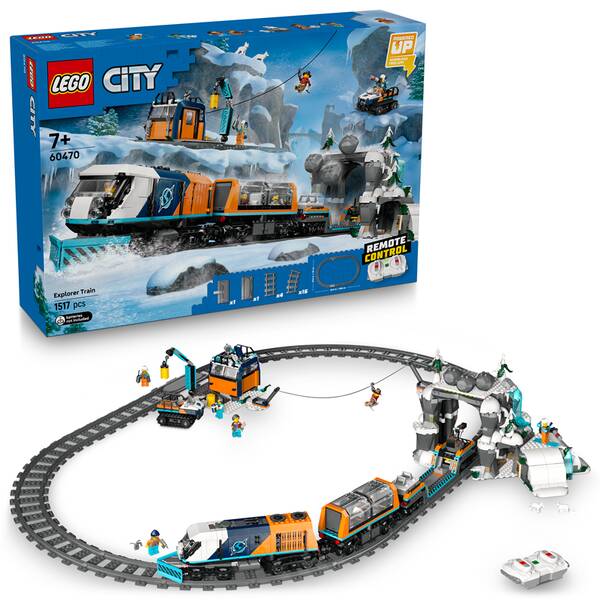 Stavebnice LEGO® City 60470 Polární expres pro průzkumníky Arktidy 

