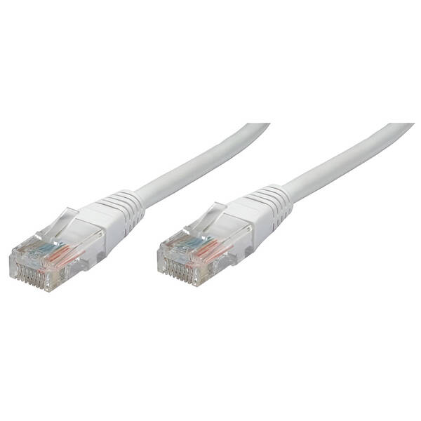 Kabel AQ Síťový UTP CAT 5 křížený, RJ-45 LAN, 3 m 

