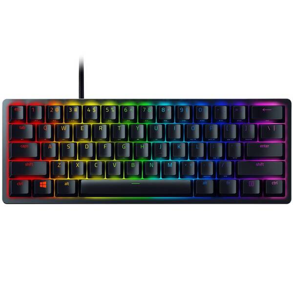 Klávesnice Razer Huntsman Mini (Purple Switch) - US Layout černá

