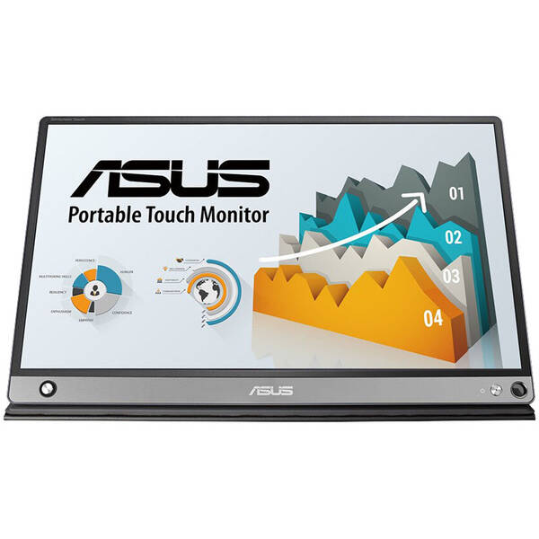Monitor Asus ZenScreen Touch MB16AMT šedý

