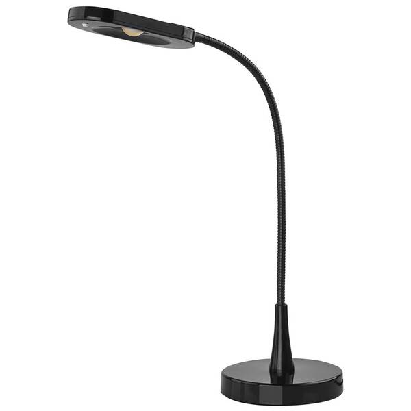 Stolní LED lampička EMOS White & Home, 5,5W černá

