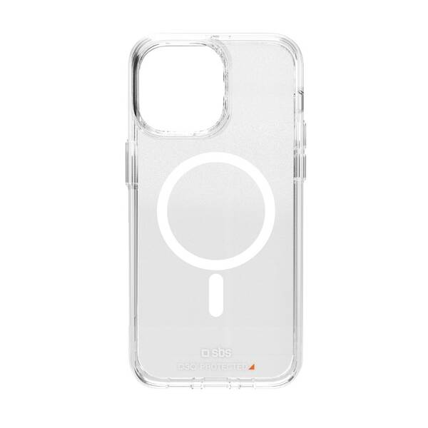 Kryt na mobil SBS Extreme Mag D3O s MagSafe na Apple iPhone 15 Pro Max průhledný

