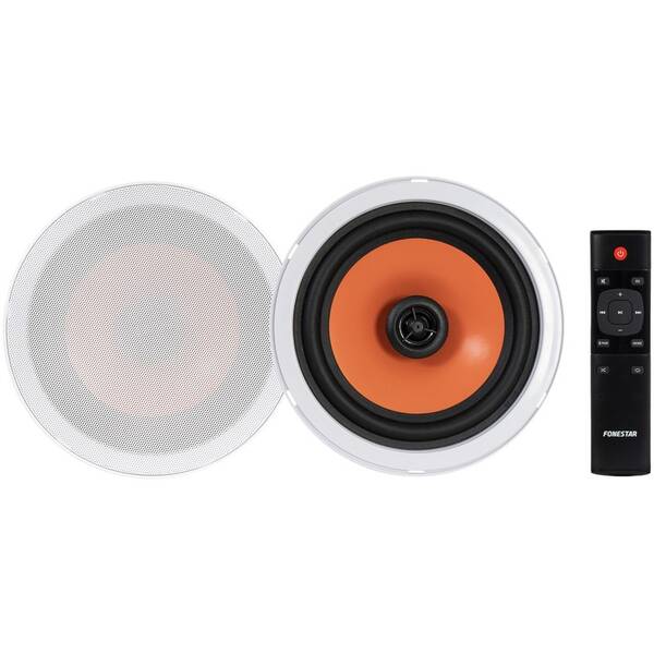 Reproduktory Fonestar KS-12B (2 ks) černé/bílé/oranžové

