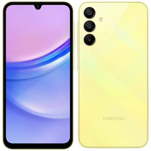 Mobilní telefon Samsung Galaxy A15 4 GB / 128 GB žlutá barva
