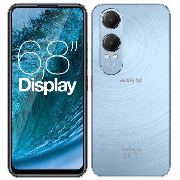 Mobilní telefon Aligator S8000 Senior 4 GB / 128 GB modrý

