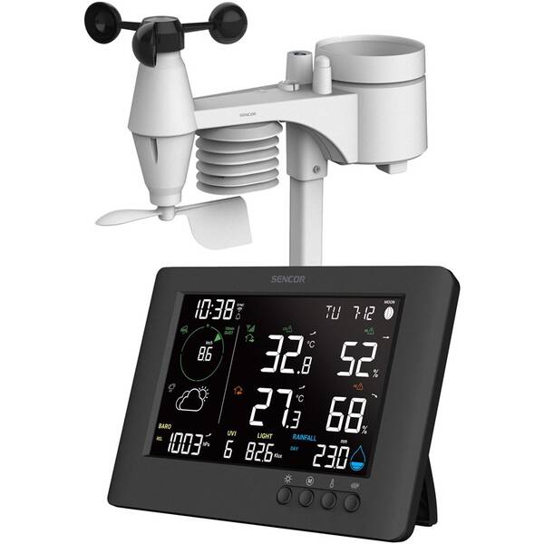 Meteorologická stanice Sencor SWS 10500 černá


