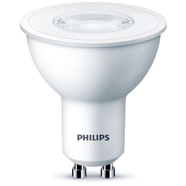 Žárovka LED Philips 4,7 W, GU10, teplá bílá, 3 ks 

