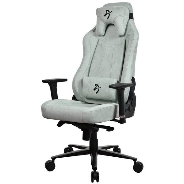 Herní židle Arozzi VERNAZZA Soft Fabric zelená

