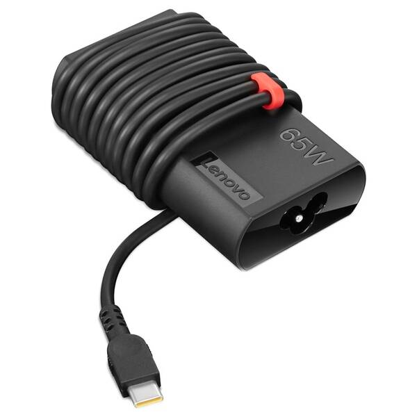 Napájecí adaptér Lenovo Slim USB-C 65W AC (CE) černý

