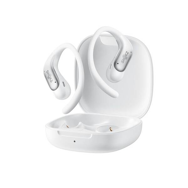 Sluchátka Shokz OpenFit Air 2, Bluetooth bílá

