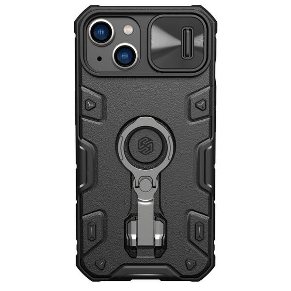Kryt na mobil Nillkin CamShield Armor PRO Magnetic na Apple iPhone 14 černý

