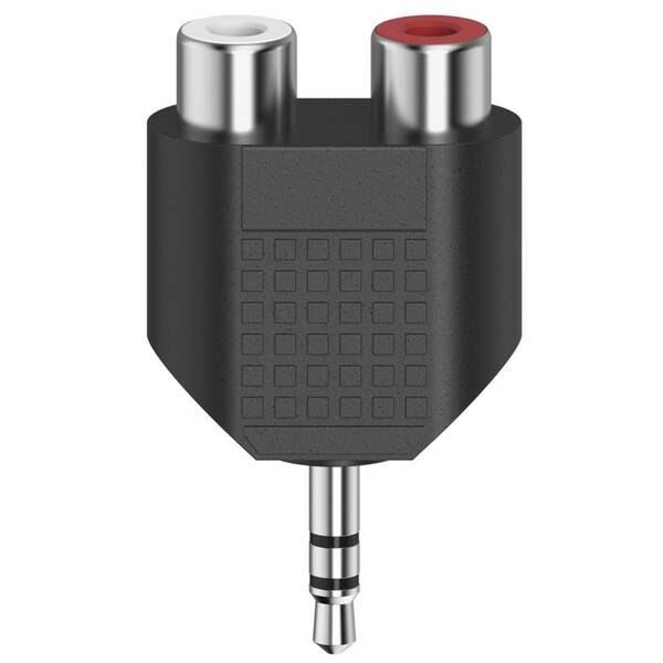 Redukce Hama jack 3,5 mm/2 cinch, stereo 

