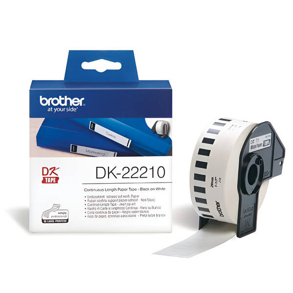 Papírový štítek Brother 29mm x 30,48m 

