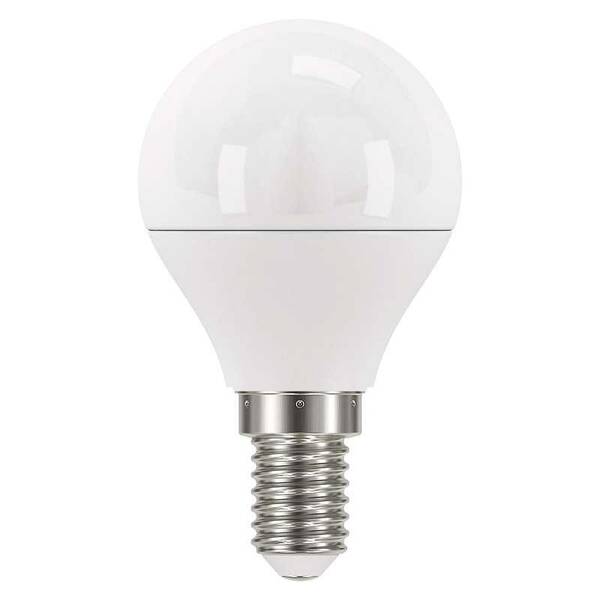 Žárovka LED EMOS mini globe, 5W, E14, teplá bílá 

