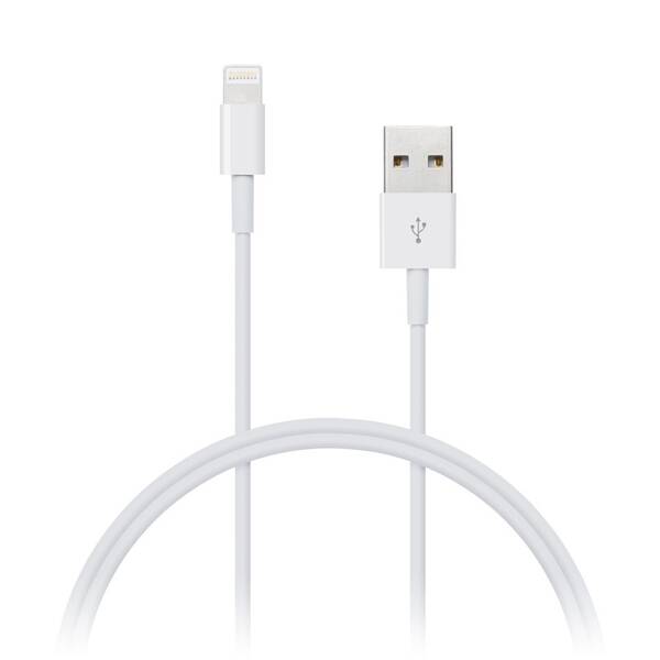 Kabel Connect IT USB/Lightning, 1m bílý

