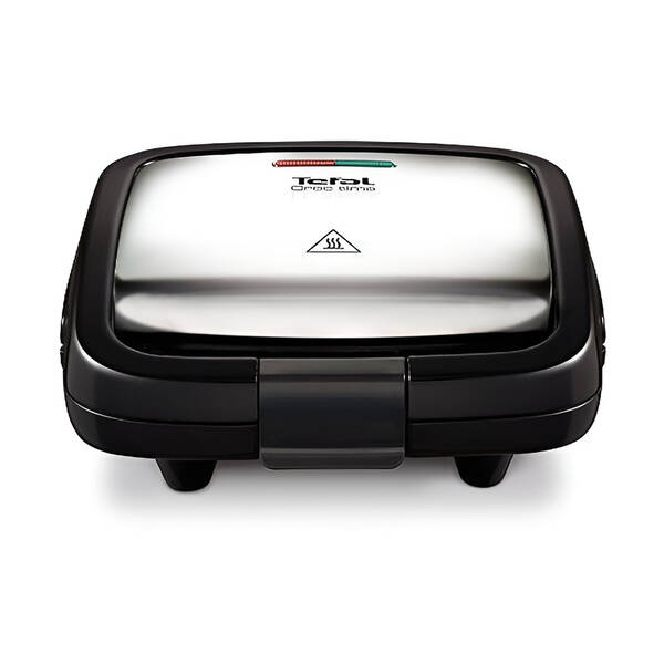 Sendvičovač Tefal CROC TIME SM193D34 černý/chrom

