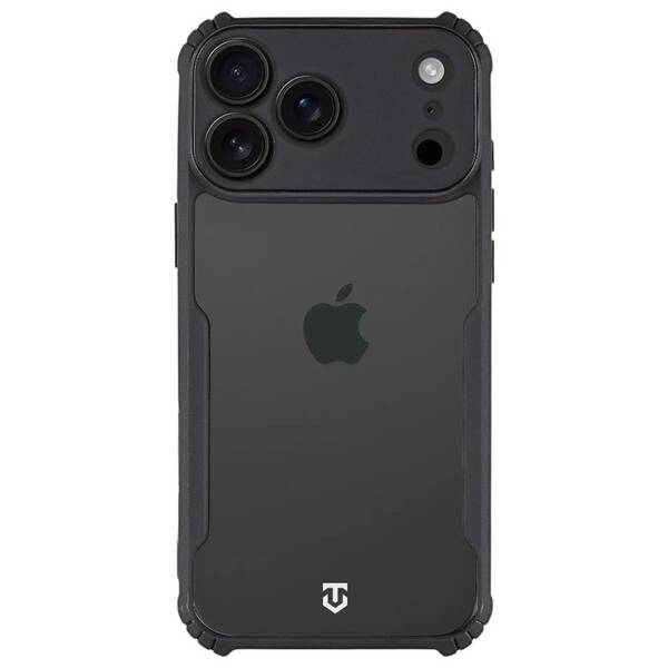 Kryt na mobil Tactical Quantum Stealth pro Apple iPhone 18 Pro Max černý/průhledný

