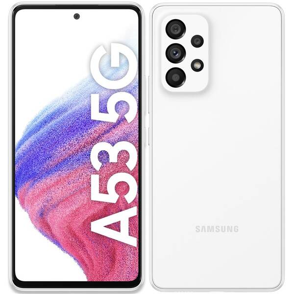 Mobilní telefon Samsung Galaxy A53 5G 6GB/128GB bílá barva
