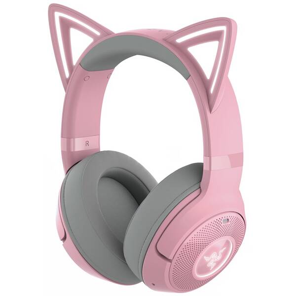 Headset Razer Kraken Kitty V2 BT,  Quartz růžový

