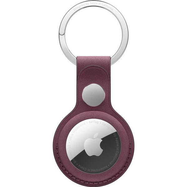 Klíčenka Apple AirTag FineWoven - morušově rudá 

