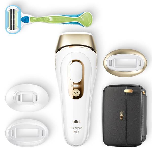 Epilátor Braun PL5243 IPL bílý/zlatý

