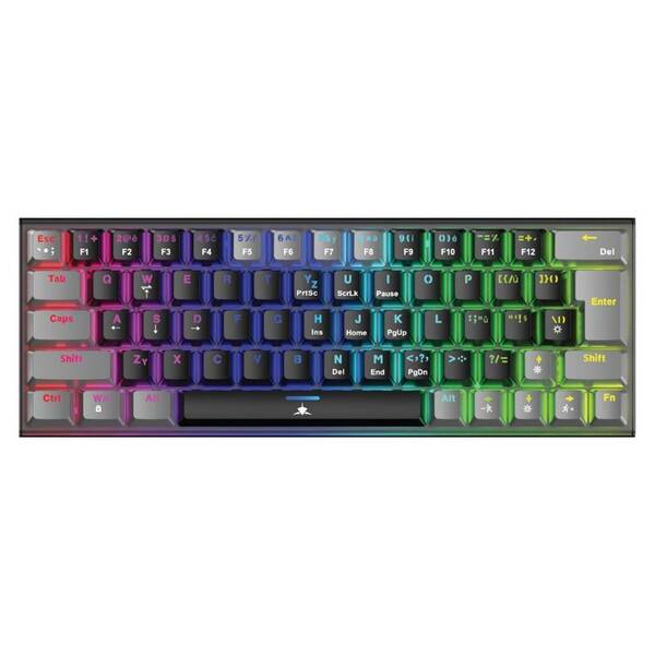 Klávesnice White Shark Wakizashi 2, Red Switch, CZ/SK layout černá

