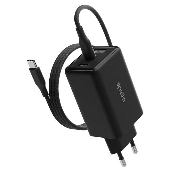 Napájecí adaptér Spello by Epico ForceBoost GaN SA65b 65W černý

