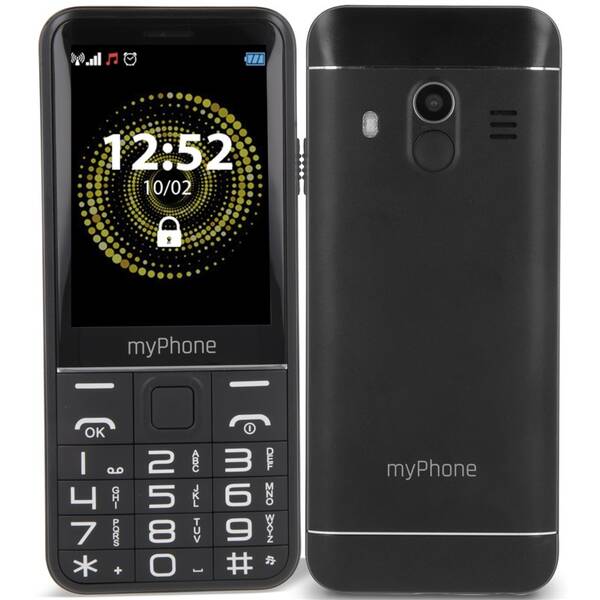Mobilní telefon myPhone Halo Q Senior černý

