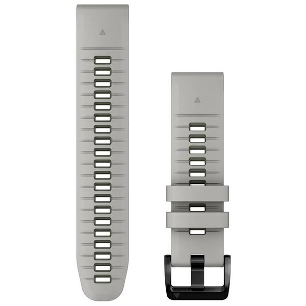 Řemínek Garmin QuickFit (22 mm) šedý/zelený

