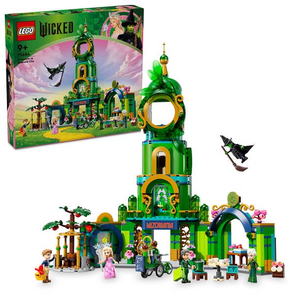 Stavebnice LEGO® Wicked 75684 Vítejte v Emerald City 


