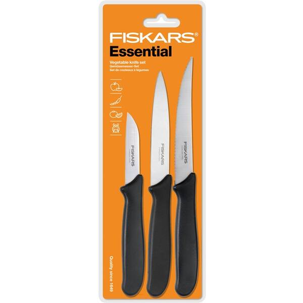 Sada kuchyňských nožů Fiskars na zeleninu 

