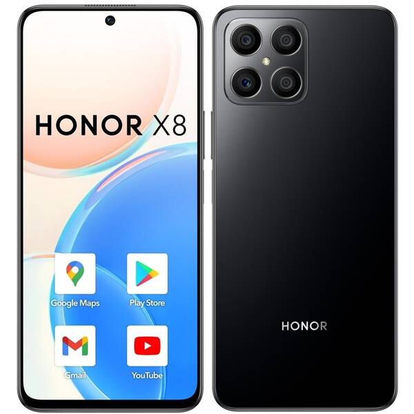 Mobilní telefon HONOR X8 černý

