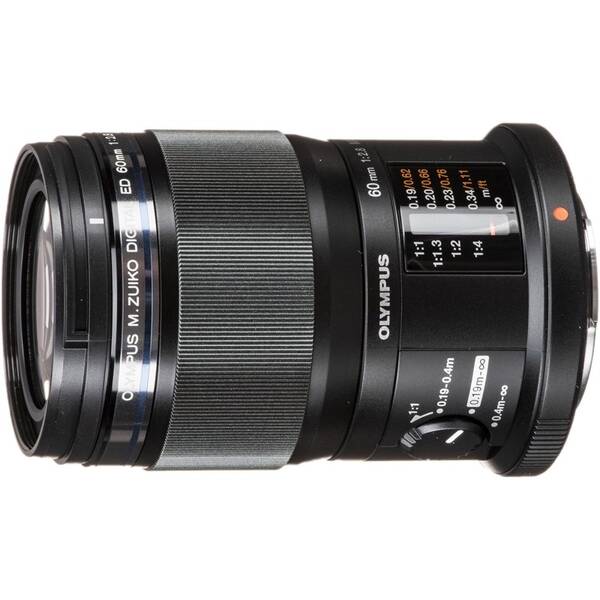 Objektiv Olympus EM 60 mm f/2.8 Macro černý

