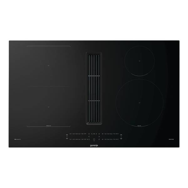 Indukční varná deska s odsáváním Gorenje GEH8432BSCWF černá

