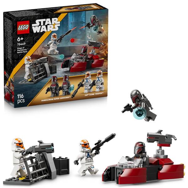 Stavebnice LEGO® Star Wars™ 75449 Bitevní balíček obléhání Mandalore 

