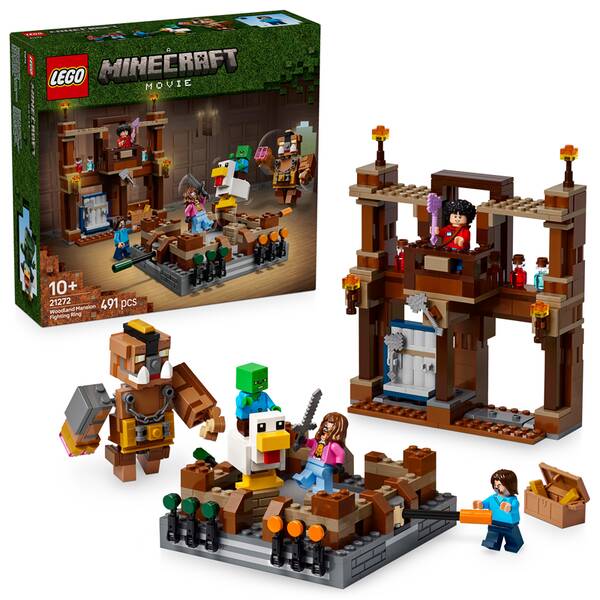 Stavebnice LEGO® Minecraft®  21272 Bojový ring v Lesním sídle 

